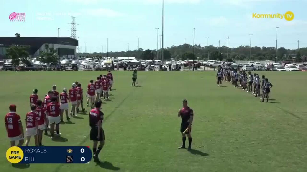 Replay: Queensland Royals v Queensland Fiji (U14 boys)—2024 Pacific Youth Rugby Festival Day 2