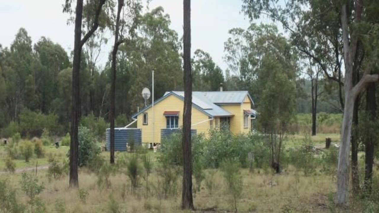 The Wieambilla property where six people including two police officers were killed on Monday night.