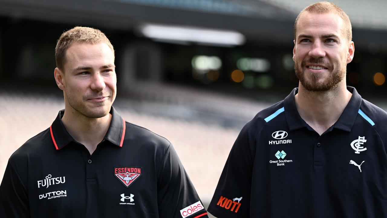 Ben and Harry McKay are going head-to-head. Picture: Quinn Rooney/Getty Images