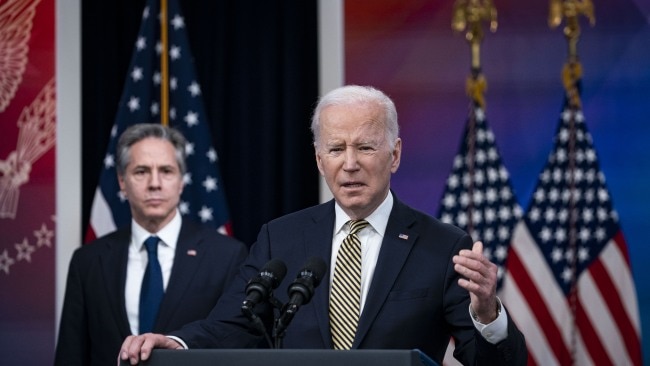 President Joe Biden and Secretary of State Antony Blinken will meet with Mr Albanese and Ms Wong in Tokyo. Picture: Getty Images