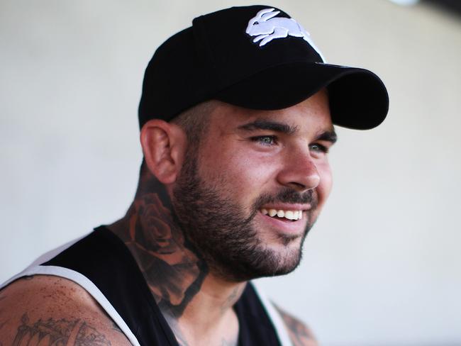 Adam Reynolds during the South Sydney Rabbitohs interview session at Redfern Oval. Picture. Phil Hillyard