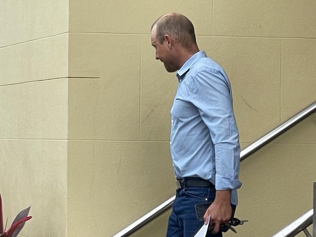 Mackay. Benjamin Francis Appleton faced Mackay Magistrates Court on February 19, 2025 after he shot and killed two cattle belonging to his neighbour. Photo: Fergus Gregg