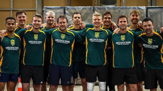 AFL greats come together for a new venture. Picture: Kabaddi Melbourne Raiders/Instagram