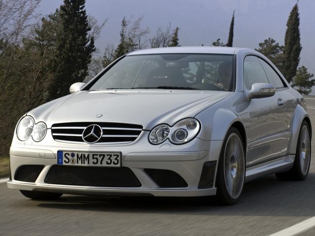 Mercedes-Benz CLK Black Series car.