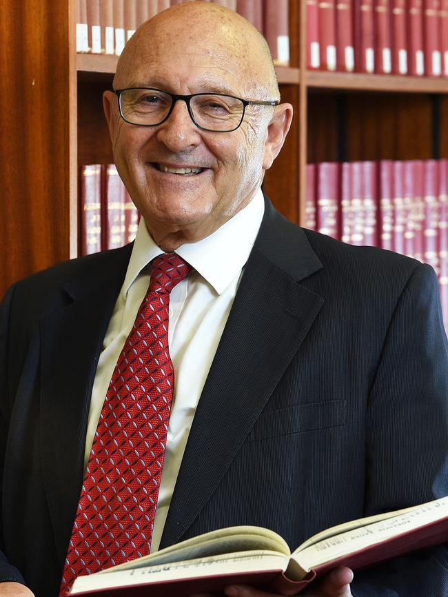 Prior to his retirement, Justice John Sulan ordered Schuster’s release. Picture: Roger Wyman.