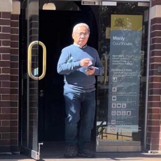 Principe Antonio, 55, of Frenchs Forest, outside Manly Local Court in August last year.