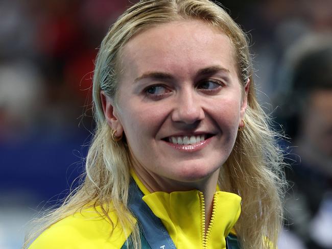 Aussie swim star Ariarne Titmus could compete drug-free at an Enhanced Games. Picture: Adam Head