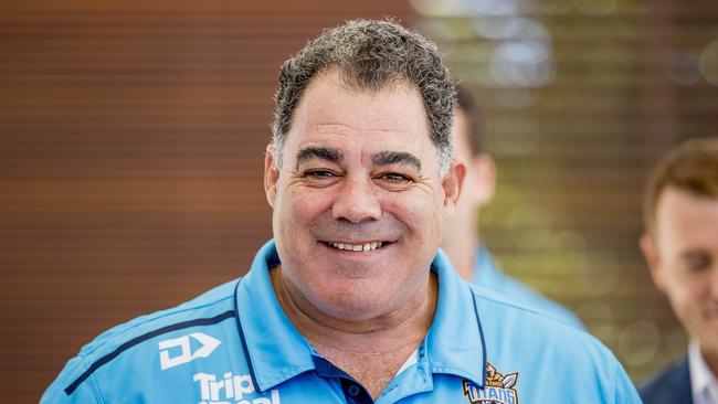 Mal Meninga has pushed a special jersey presentation for milestone Titans players. Picture: Jerad Williams