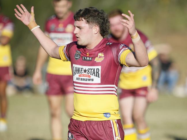 Connor Moore in action for Glenmore Park in 2024. Picture Warren Gannon Photography
