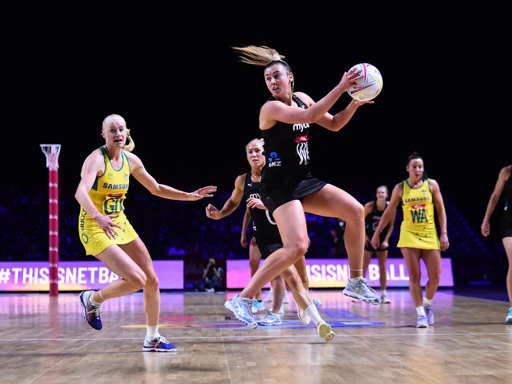 Laura Langman: The most formidable centre of all-time. (Photo by Nathan Stirk/Getty Images)