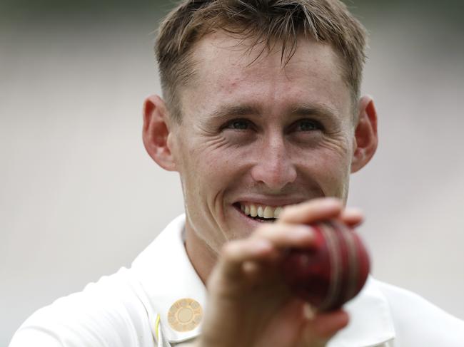 SOUTHAMPTON, ENGLAND - JULY 25: Marnus Labuschagne of Brad Haddin XII looks on after day three of the Australian Cricket Team Ashes Tour match between Brad Haddin XII and Graeme Hick XII at The Ageas Bowl on July 25, 2019 in Southampton, England. (Photo by Ryan Pierse/Getty Images)