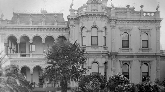 The opulent Labassa Mansion in Caulfield, which Louise Lovely called home after her return from Hollywood. Picture: State Library of Victoria