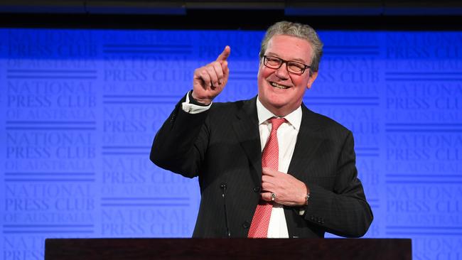 Bill Barr has said that Alexander Downer did the right thing. Picture: AAP