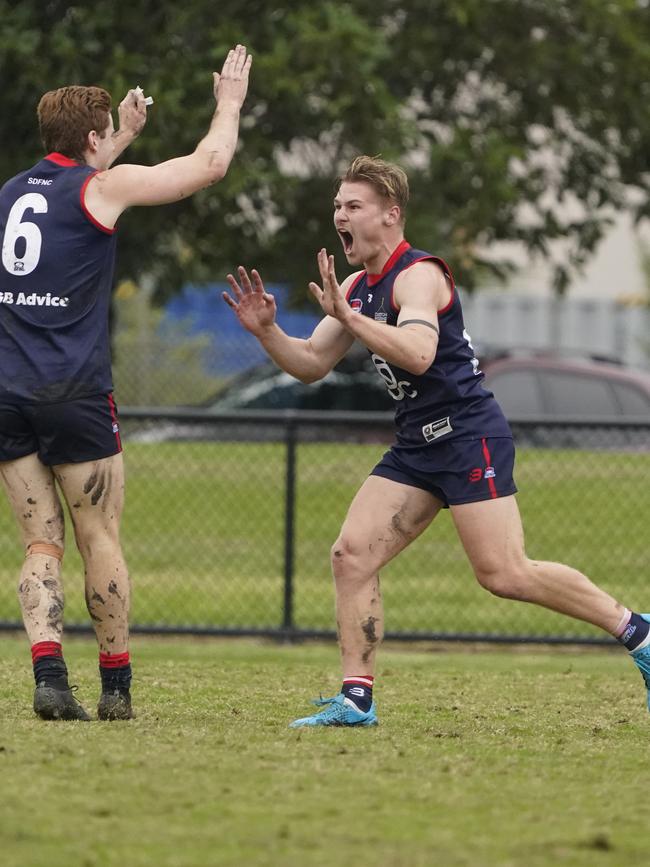 Daniel Helmore (R) has shown huge improvement this season.