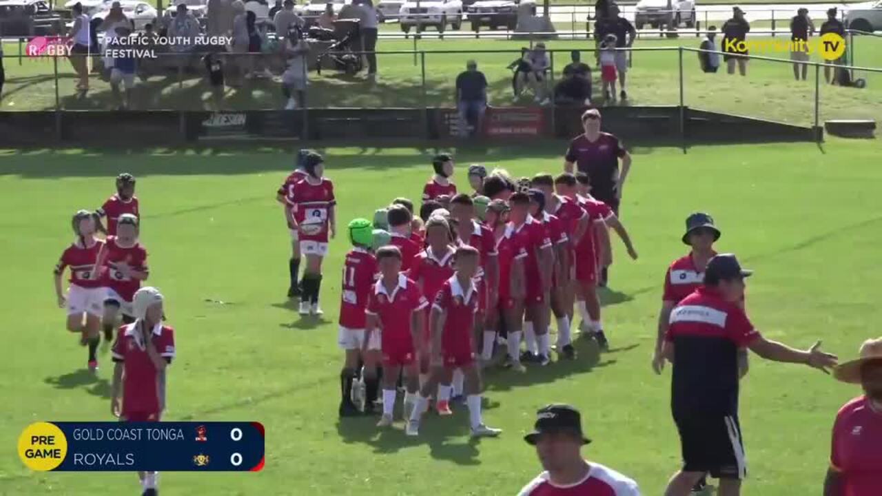 Replay: Gold Coast Tonga v Queensland Royals (U10) - 2024 Pacific Youth Rugby Festival Day 2