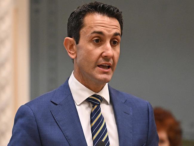 Opposition leader David Crisafulli. Picture: Lyndon Mechielsen / Courier Mail