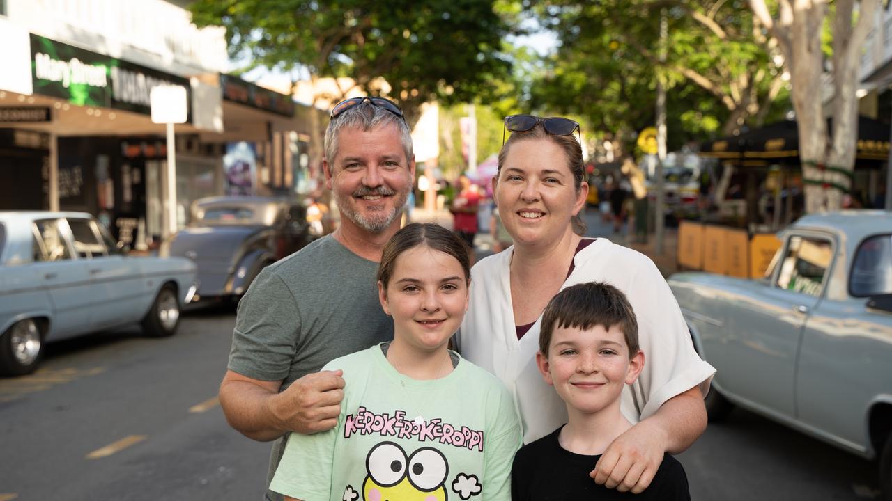 Chris, Lisa, Emma and Hunter Farnes at Mary Christmas, December 20,2023.