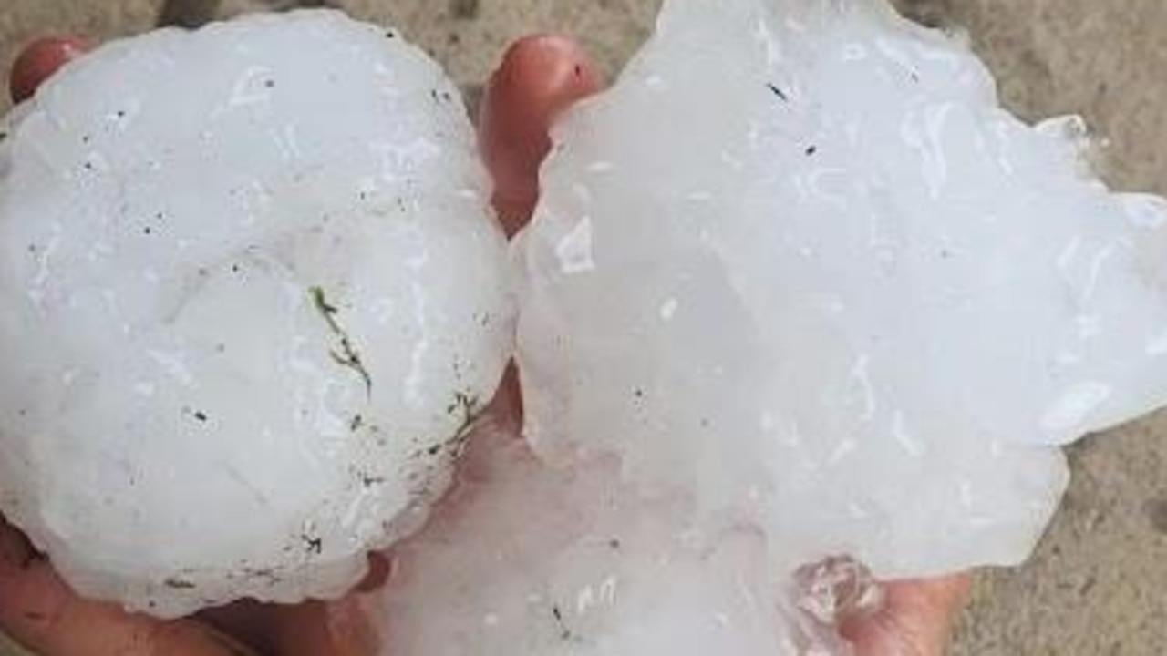 Qld Weather Storm Hits Sunshine Coast And Gympie With Hail And Heavy Rain The Courier Mail
