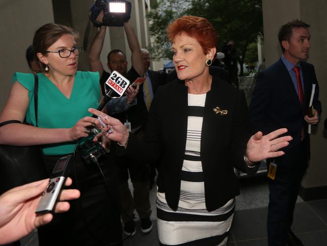 Senator Rod Culleton waited for his party leader, Pauline Hanson, to meet in his office but when she did not show he went to a BBQ for a charity. Picture Gary Ramage