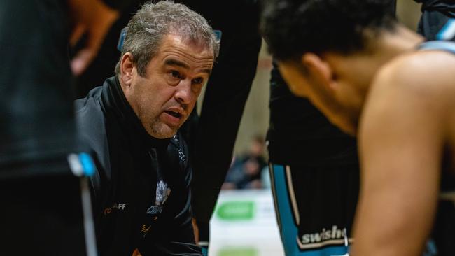 Anthony Stewart has no doubt his squad has the mettle to be an NBL1 title contender Picture: Linda Higginson