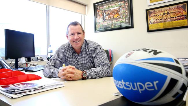 Easts Tigers chief executive Brian Torpy. Picture: Peter Cronin