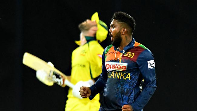 Wanindu Hasaranga is among the best all-rounders in T20 cricket. Picture: AFP