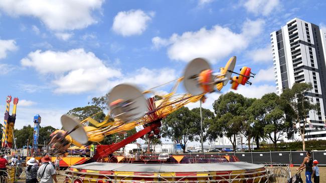 The park is often used for community events, including Liverpool Council’s Australia Day festivities. Picture: Joel Carrett