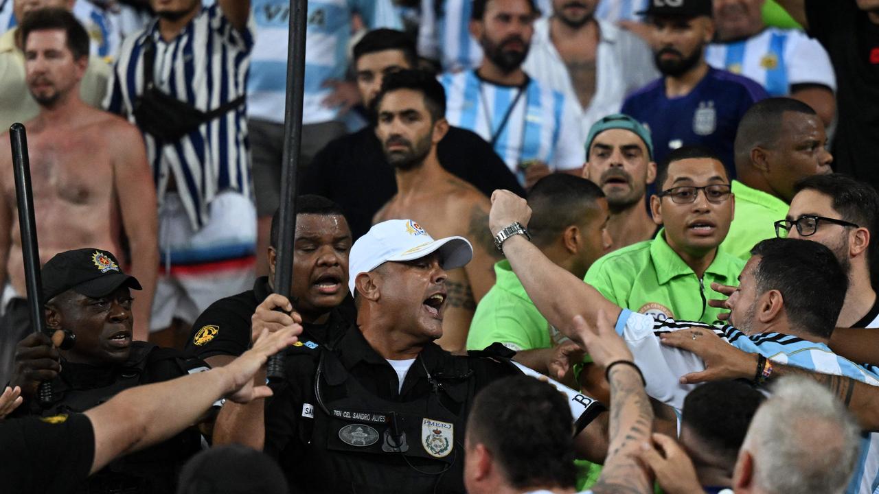 FIFA World Cup 2026 qualifiers: Argentina vs Brazil updates, crowd violence,  clash with police, players walk off, Lionel Messi, reaction