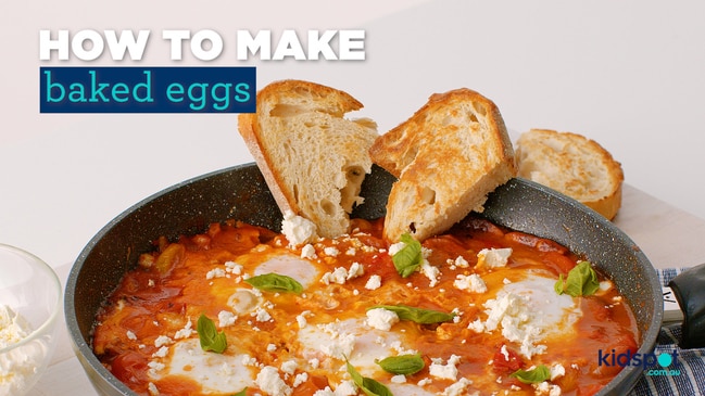 How to make baked eggs