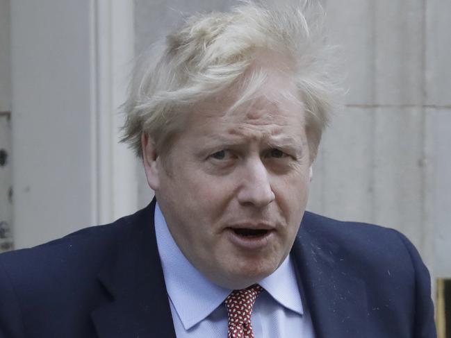 In ICU ... British PM Boris Johnson. Picture: AP