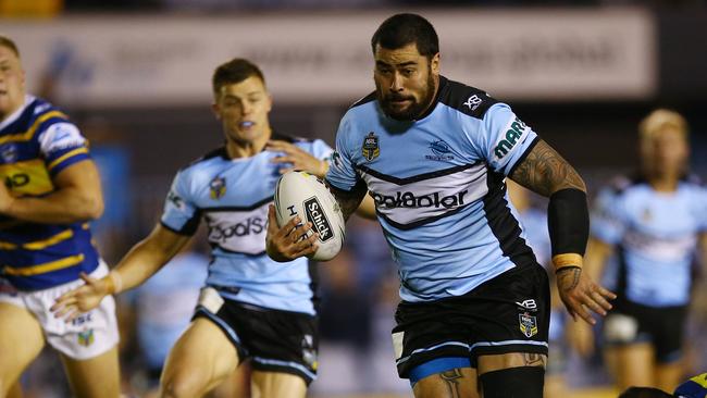 Andrew Fifita had a blinder against the Eels.