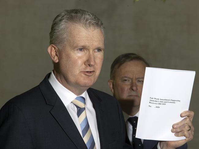 Tony Burke at Parliament House yesterday. Picture: NCA NewsWire / Gary Ramage