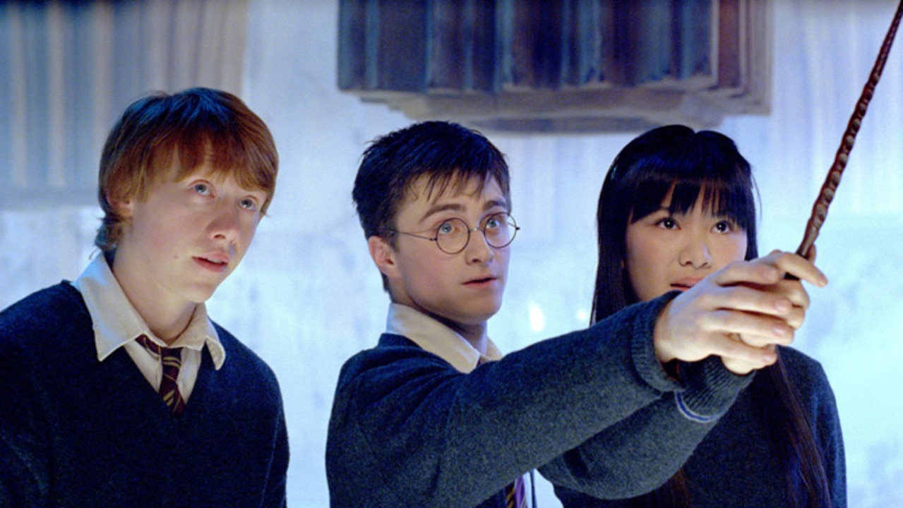 Rupert Grint, Daniel Radcliffe and Katie Leung in 2007’s Harry Potter and the Order of the Phoenix. Picture: Warner Bros