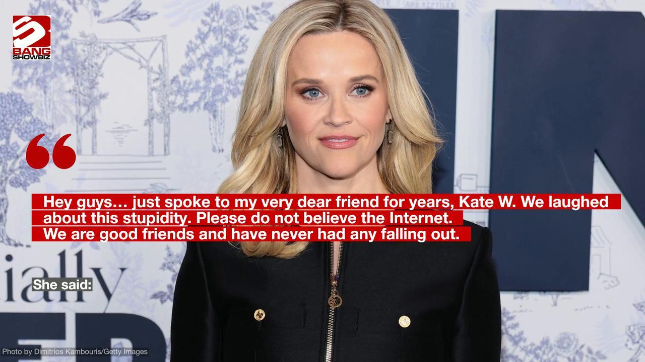 Reese Witherspoon shuts down rumours she’s had a years-long feud with Kate Winslet