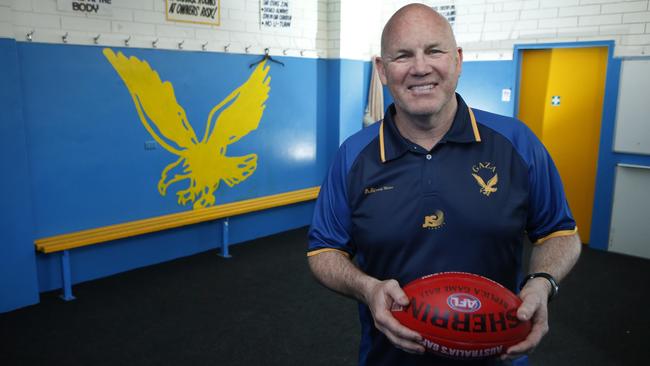 The SANFL did not investigate allegations South Australian footy icon and former Gaza Football Club coach Andrew Jarman instigated an illegal sign-on payment arrangement before fining the club hundreds of thousands of dollars and stripping it of premiership points for salary cap breaches. Picture: Dean Martin