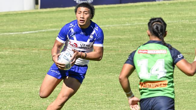 Sosaia Alatini. Picture: Martin Ollman. NSWRL Junior Reps 2025 Round 1. SG Ball Cup - Canberra Raiders vs Canterbury Bulldogs at Belconnen, 1 February 2025