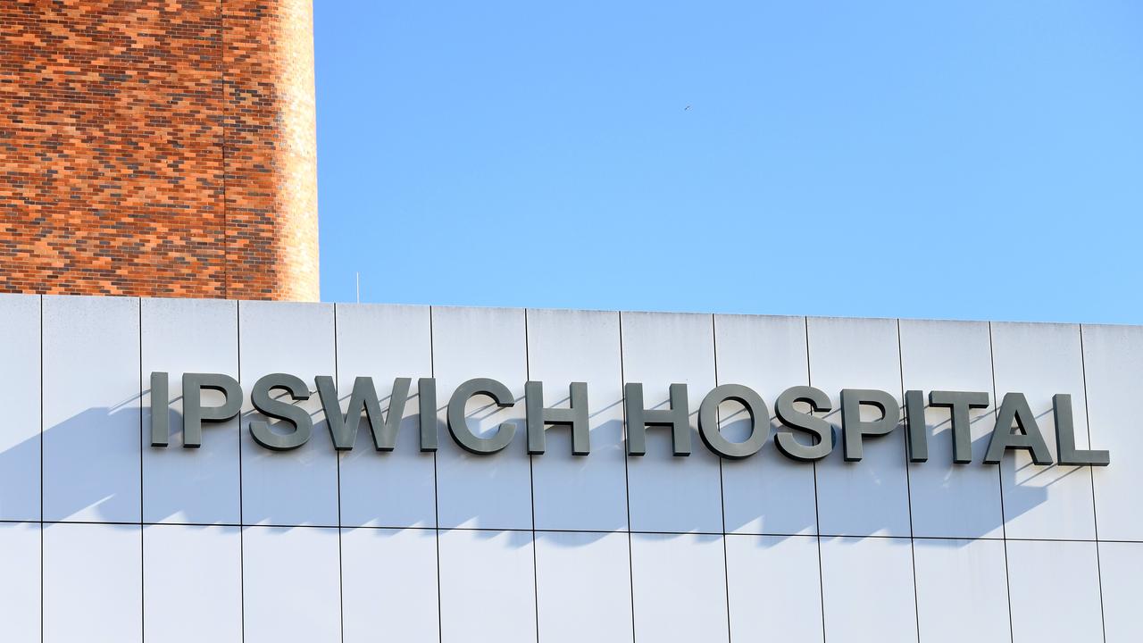 The Ipswich Hospital, west of Brisbane, was at the centre of a Covid-19 cluster Photo: NCA NewsWire / Dan Peled.