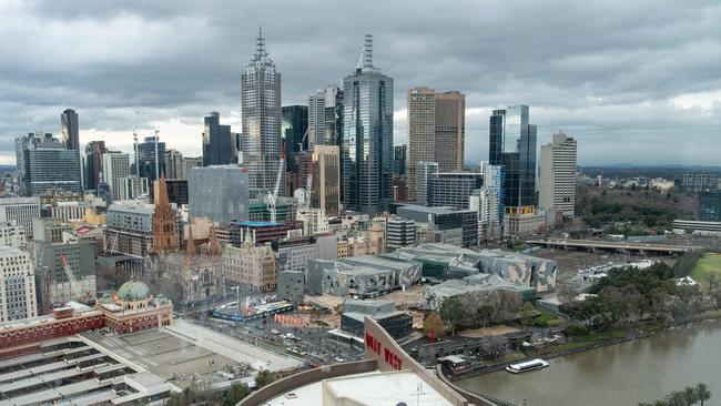 The Melbourne CBD remains one of the most in demand suburbs among Chinese buyers. Picture: Jason Edwards