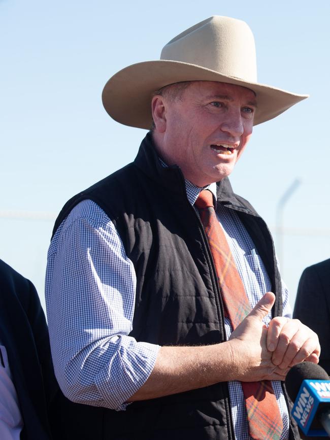 Barnaby Joyce. Picture: Steve Vit