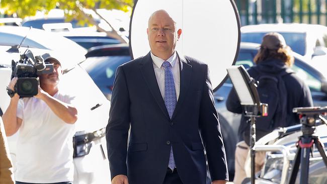 Mr Patterson is the first witness in the trial. Picture: NewsWire/Ian Currie