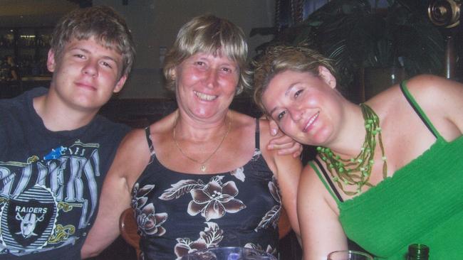 Scott Lynch with his mother Sharlene (right) and grandmother Shirley. Picture: Supplied