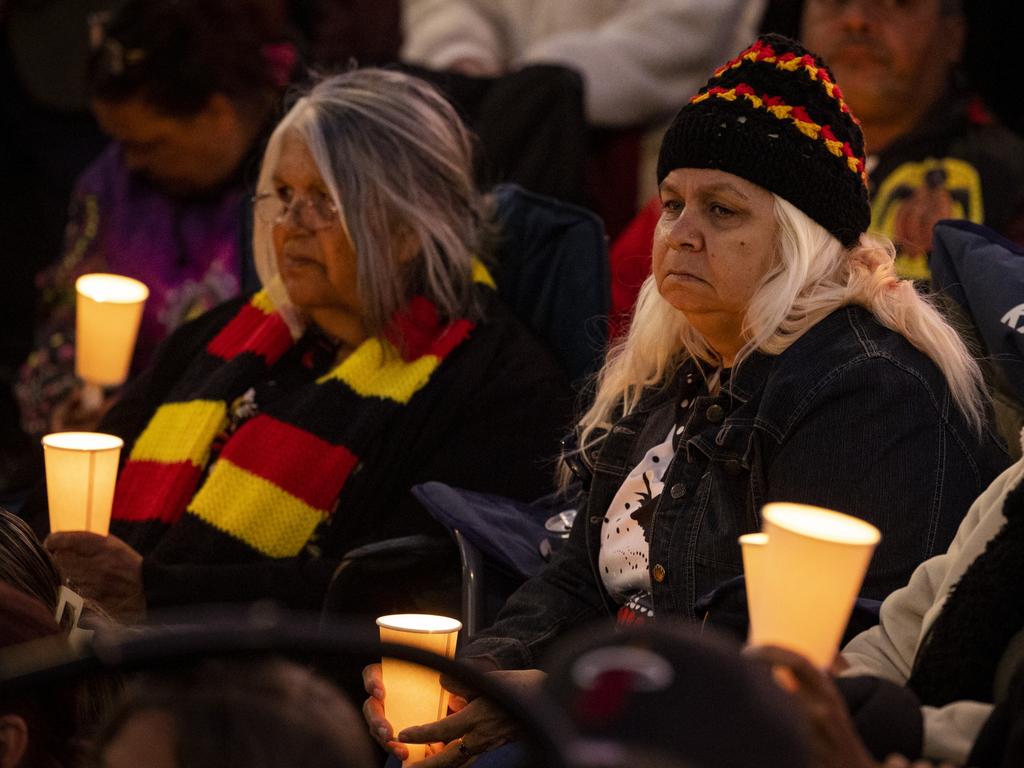 Vigils were held across Australia and overseas for Cassius. Picture: Matt Jelonek/Getty Images