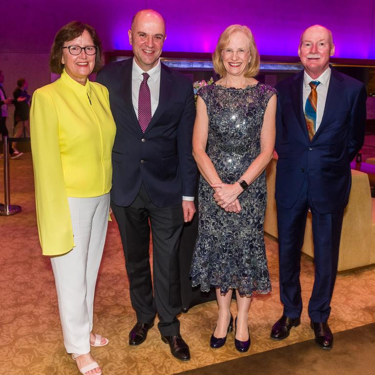 Anthea Gerrard, Dr John Gerrard, Dr Jeannette Young and Professor Graeme Nimmo. Picture: Darren Thomas