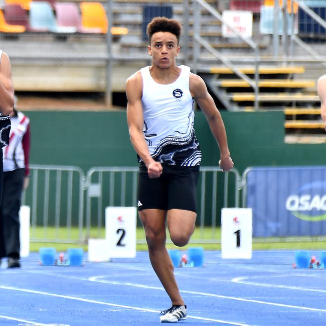 Queensland track and field state titles Saturday March 15, 2025. Picture, John Gass