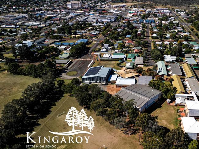 Kingaroy State High School from above (Photo: file)