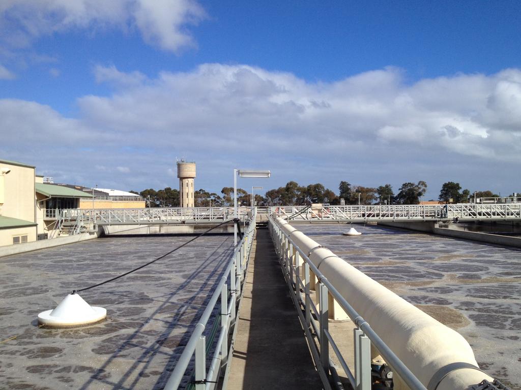 A ‘strong positive’ result for COVID-19 was detected in wastewater from Adelaide’s CBD. Picture: SA Water