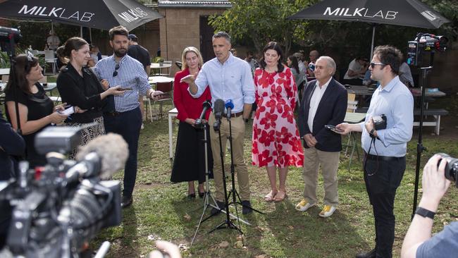 Labor powerbroker Don Farrell says the star power of SA premier Peter Malinauskas played a role in Australia’s huge election night swing. Picture: Mark Brake