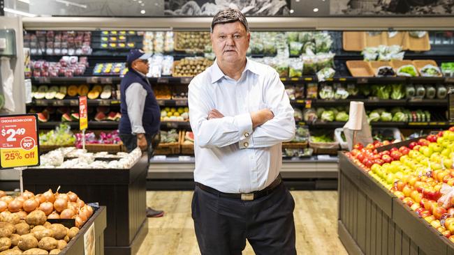 Ritchies supermarkets CEO Fred Harrison. Picture: Aaron Francis