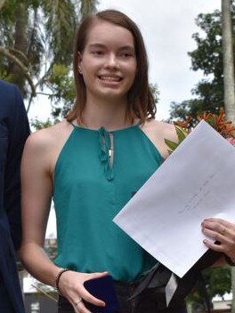 Gympie Australia Day Awards 2022: Young Citizen of the Year award winner Hannah Johnston.