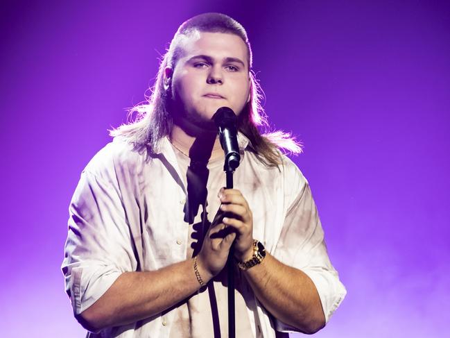 The Voice star Adam Ludewig. Pics: Supplied by Nine.